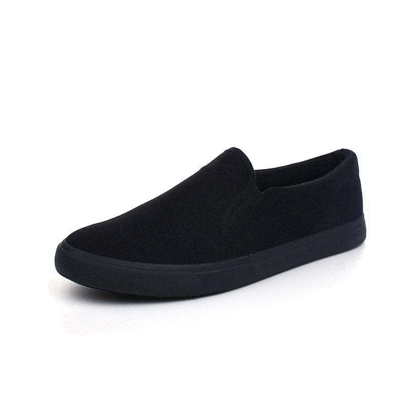 Fashion Classic Slip-on Herren Freizeitschuhe Herren Canvas Schuhe Leichte wasserdichte Herren Flache Freizeitschuhe Herren Vulkanisierte Schuhe 40