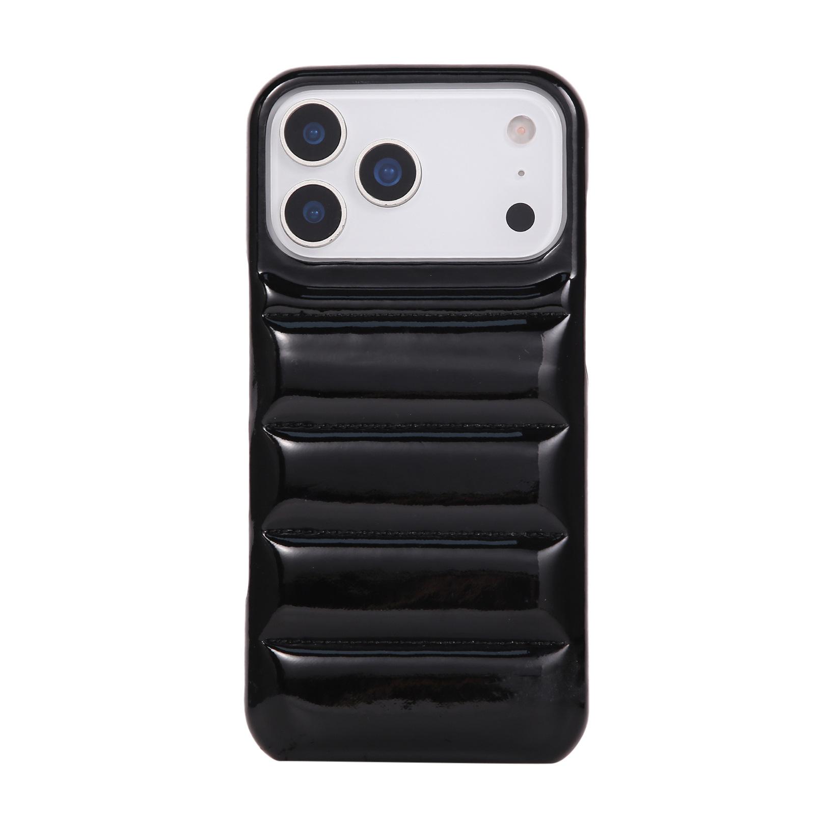 Anwendbar auf iPhone17 Handyhülle 17Pro Aurora Daunenjacke dreidimensional stoßfest Handyhülle 17Air Cartoon Laser iPhone17Air
