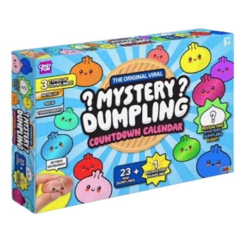 Weicher Teigtaschen Adventskalender Langsame Elastizität Angstlinderung 24-Tage Countdown Kalender Fidget Dekompression Mystery Box black