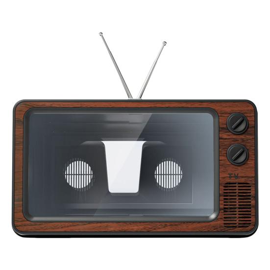 12 /14  Bildschirmlupe für Handy Retro TV Verstärker 3D High-Definition Handybildschirm Vergrößerer für Filme Videos Spiele B
