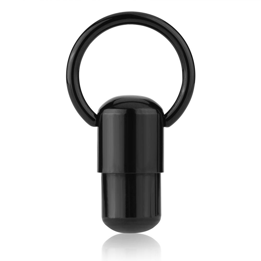 Vibrierender Zungen-/Bauchnabelring Stecker Hantel Edelstahl Körperpiercing Schmuck (# 1)