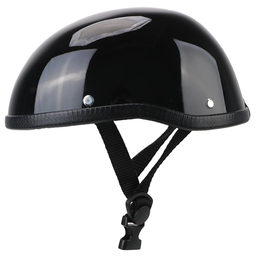 Fahrradhelm, Schutzhelm, Motorradhelm, MTB-Fahrradhelm, ultraleicht, Retro, Vintage, Unisex kohlefaser-schwarze