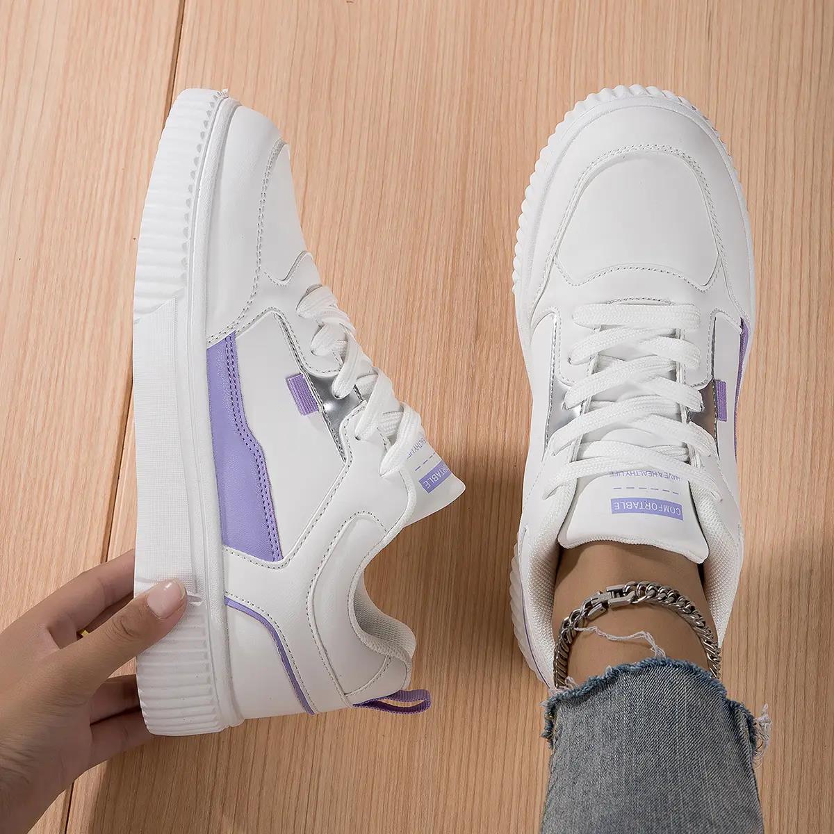Snwakers Damenschuhe Damen Leichte Low-Top-Boardschuhe für Damenschuhe 35