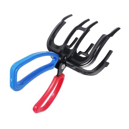 Metall Fisch Greifer 2/3 Krallen Anti-slip Griff Multifunktions Angeln Zangen Grabber Fisch Control Clamp Tong Angeln Zubehör B