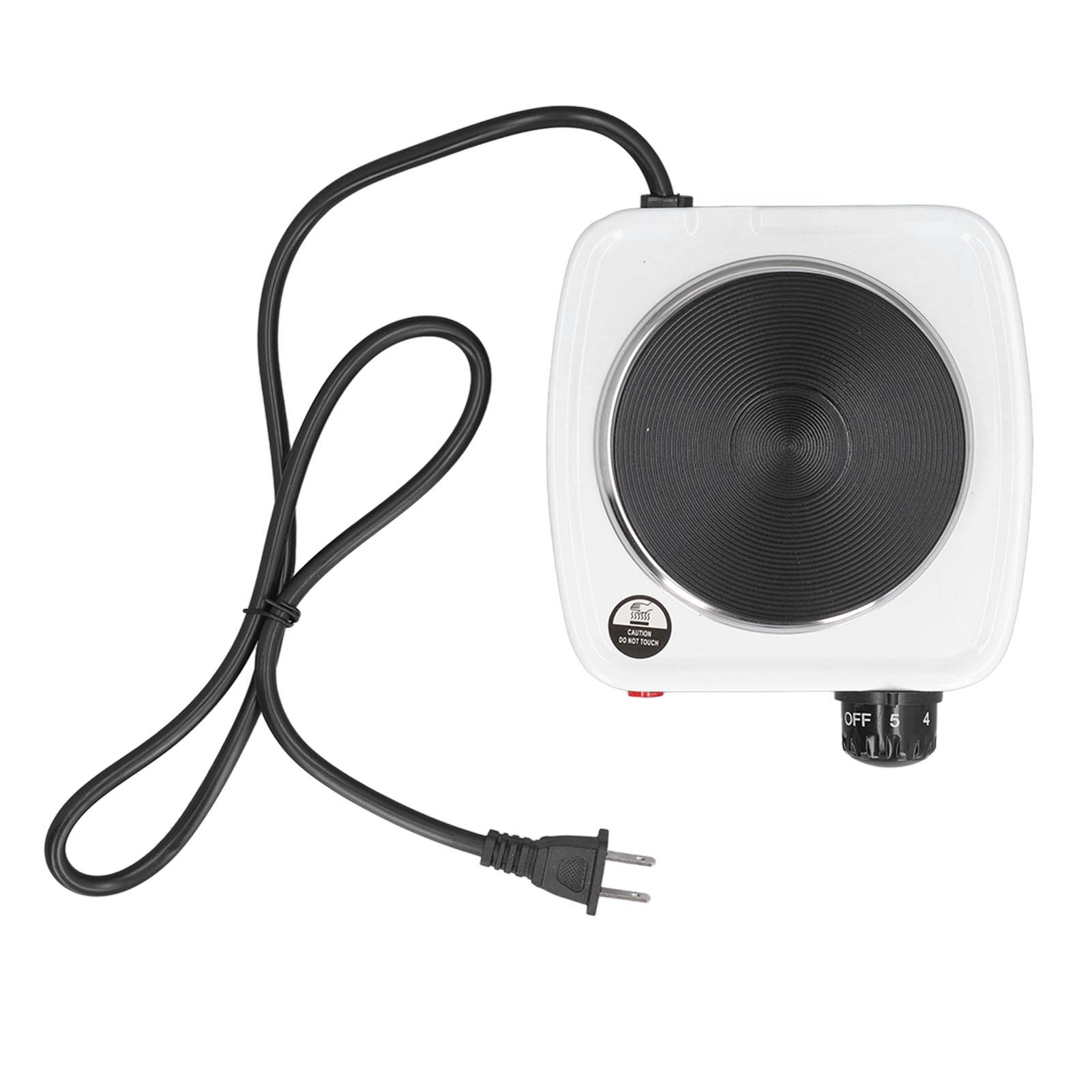 Mini Elektroherd 500W Multifunktional Einstellbare Temperatur Kleine Kochplatte Küchenarbeitsplatte