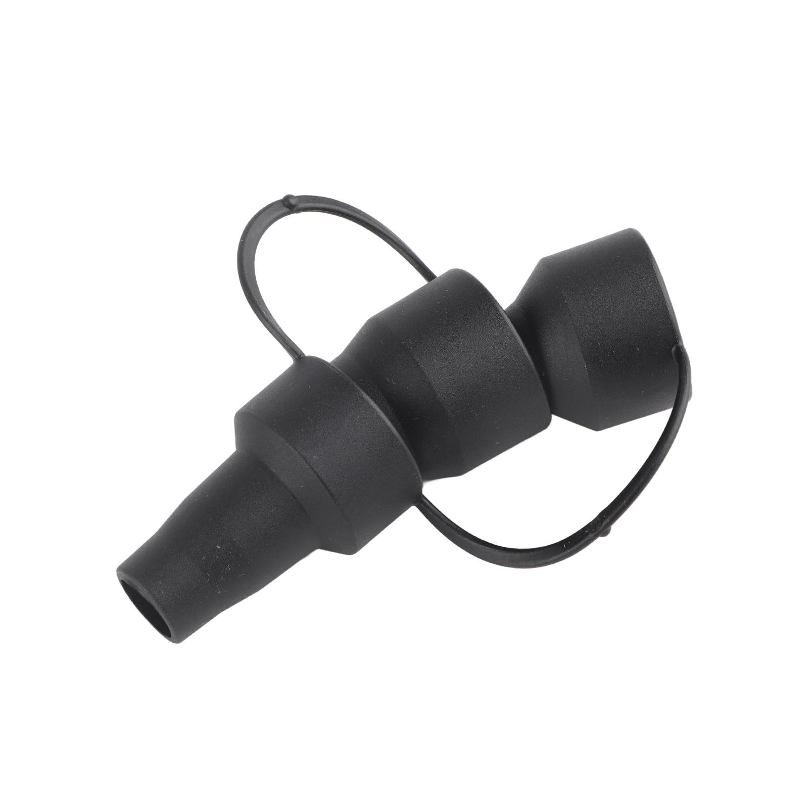 12V DC Elektrische Luftpumpe Inflator mit 3 Düsen für Schlauchboote Matratze Floß Bett Boot schwarz