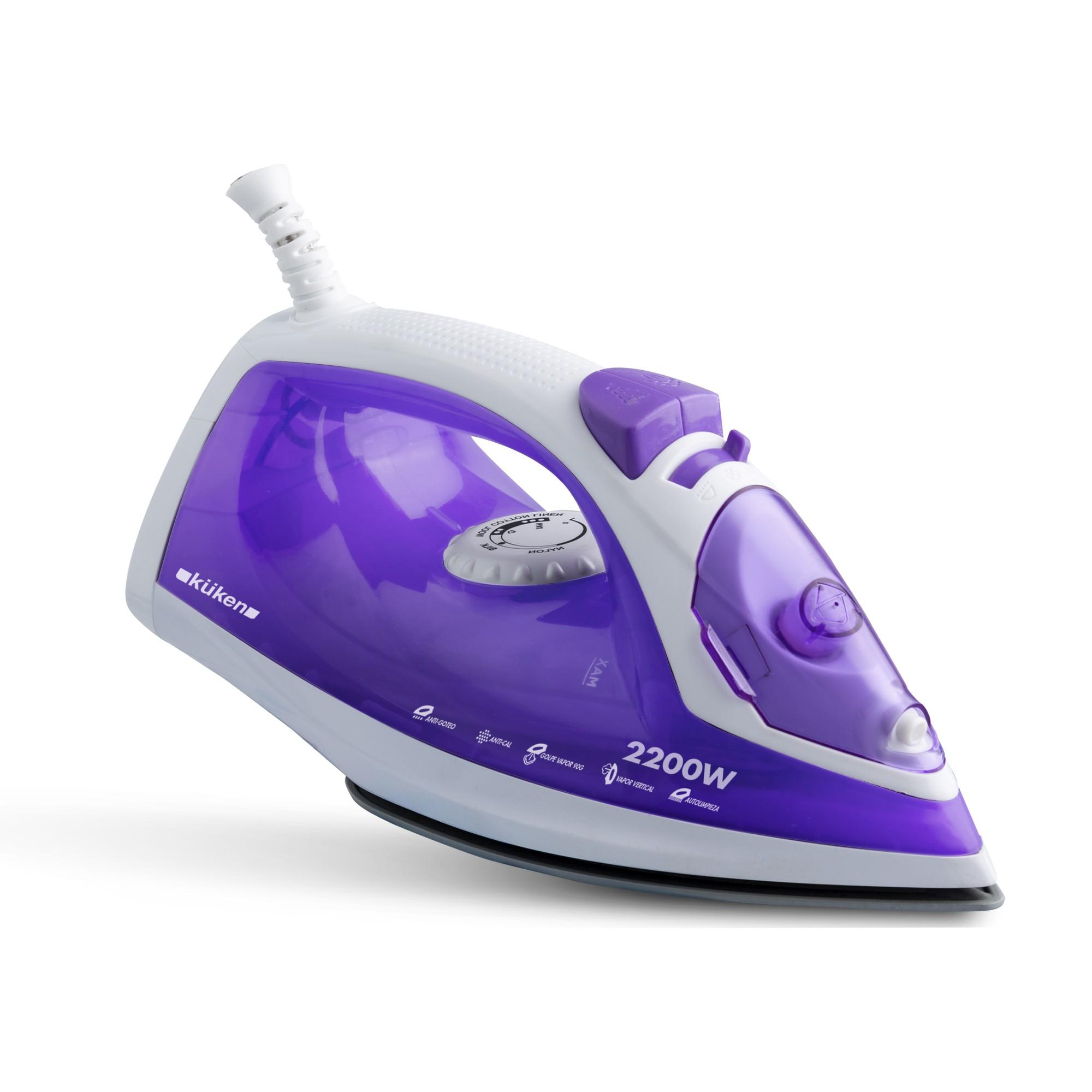 KUKEN Dampfbügeleisen 2200W. Keramiksohle