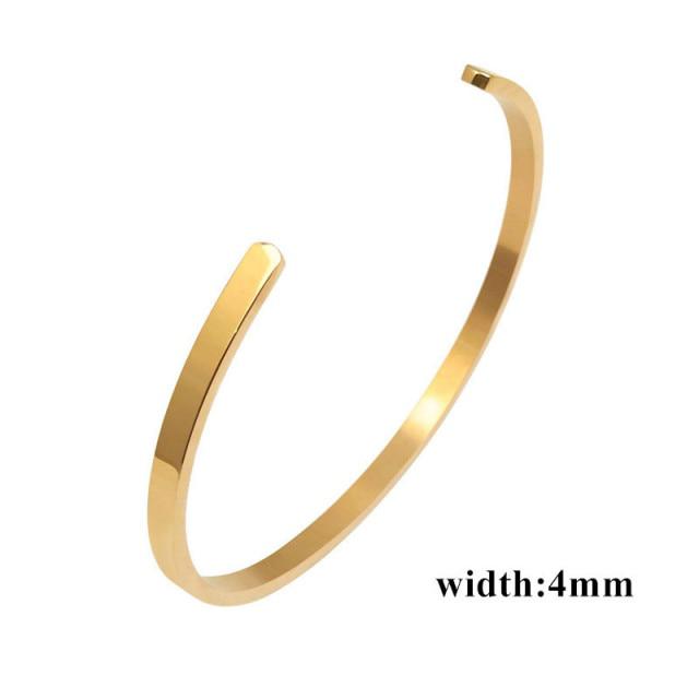 Mode Schlange Fishbone Kette Armband Frauen Vintage Gold Farbe Edelstahl Kette Armband Für Frauen Schmuck Geschenk beige