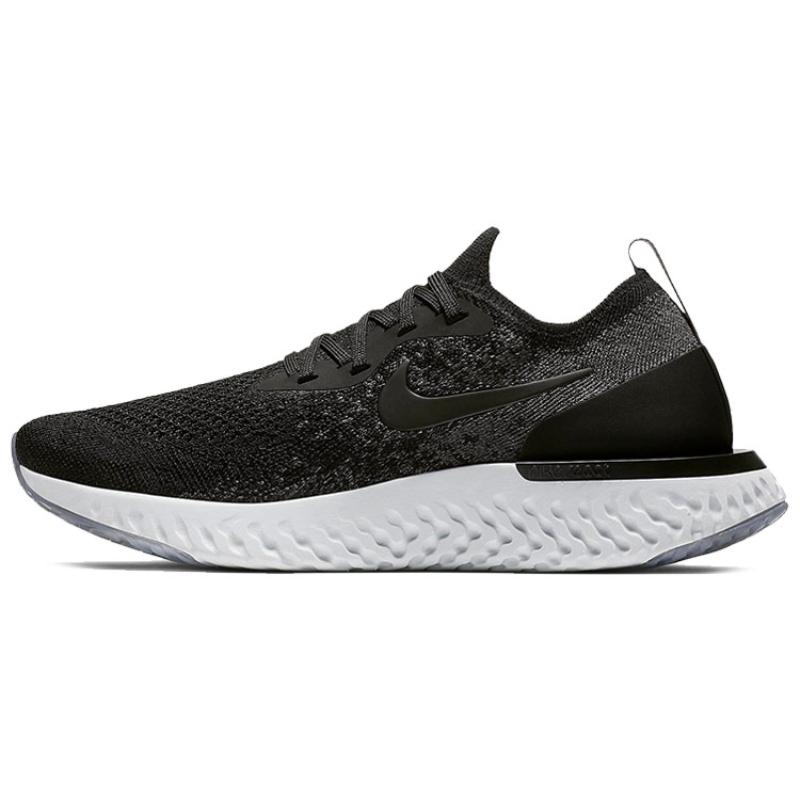 Nike Epic React Flyknit Schwarz Dunkelgrau Damen-Sneaker AQ0070-001 38