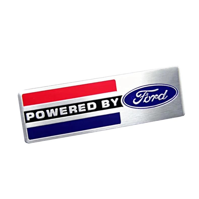 Neuer Autoaufkleber 2026 für Ford: 3D-Heckemblem aus Aluminium für Ford ST-Line, Focus, Mustang und Fiesta