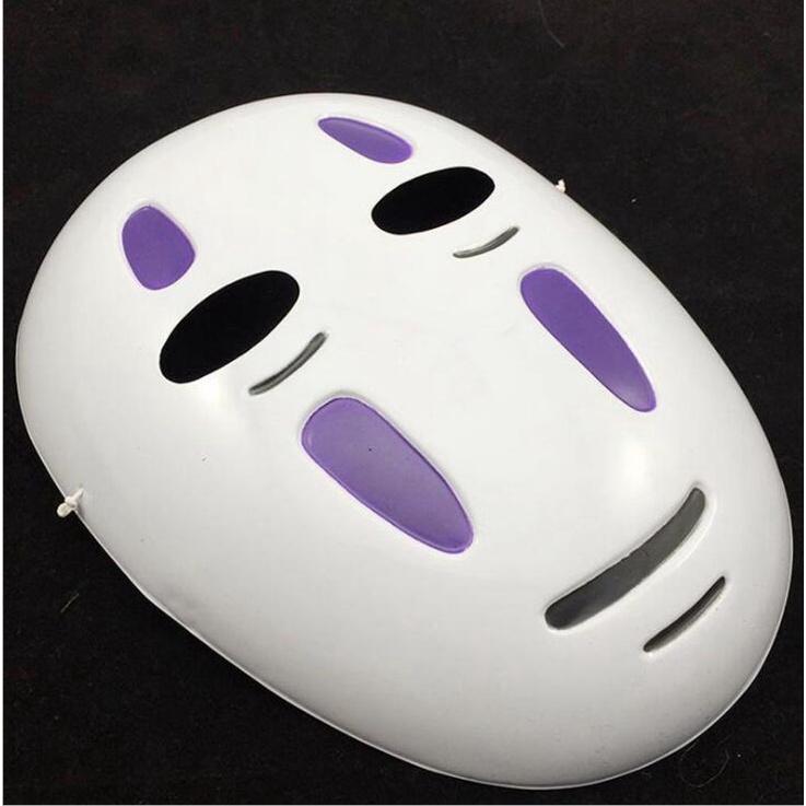 Halloween Anime Cartoon Kaonashi Chihiros No Face Man Cosplay Kostüm Maske Handschuhe Gesichtslosen Set Party Performance Kostüm M