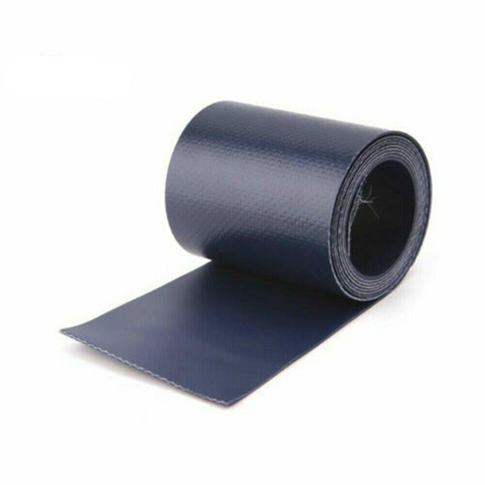 PVC Farbreparaturflicken 50*1000mm Schlauchboot Kajak Set Wasserdichter Flicken Rib Kanu Beiboot Marinezubehör Gummi dunkelblau