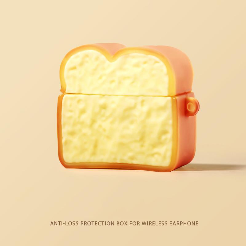 3D Schokoladenkekse Hülle für AirPods 4 Cartoon Niedlich Drahtlose Kopfhörerhülle für AirPods Pro 2 Ladehülle für AirPods 3 2 1 for AirPods Pro 2