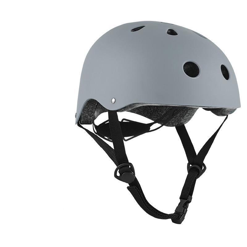 Fahrradhelm MTB Fahrradhelme Elektroroller Fahrradhelm Männer Frauen Kind Casco De Ciclismo Fahrradsicherheitsausrüstung L grau
