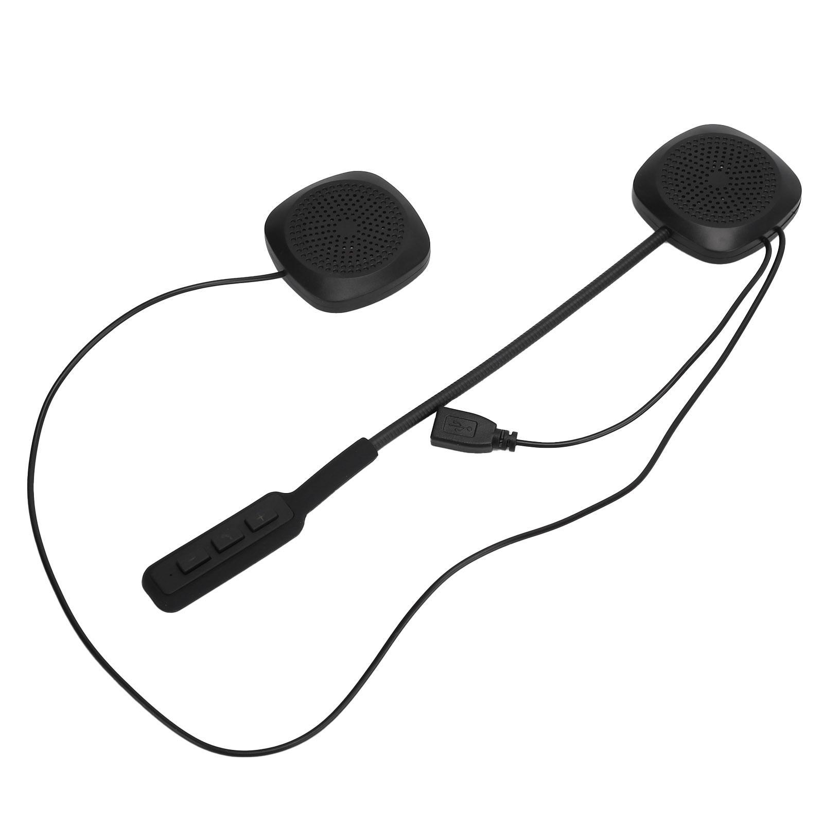 Motorradhelm Bluetooth Kopfhörer Kabellos Bluetooth 5.0 Stereo Geräuschreduzierung Headset