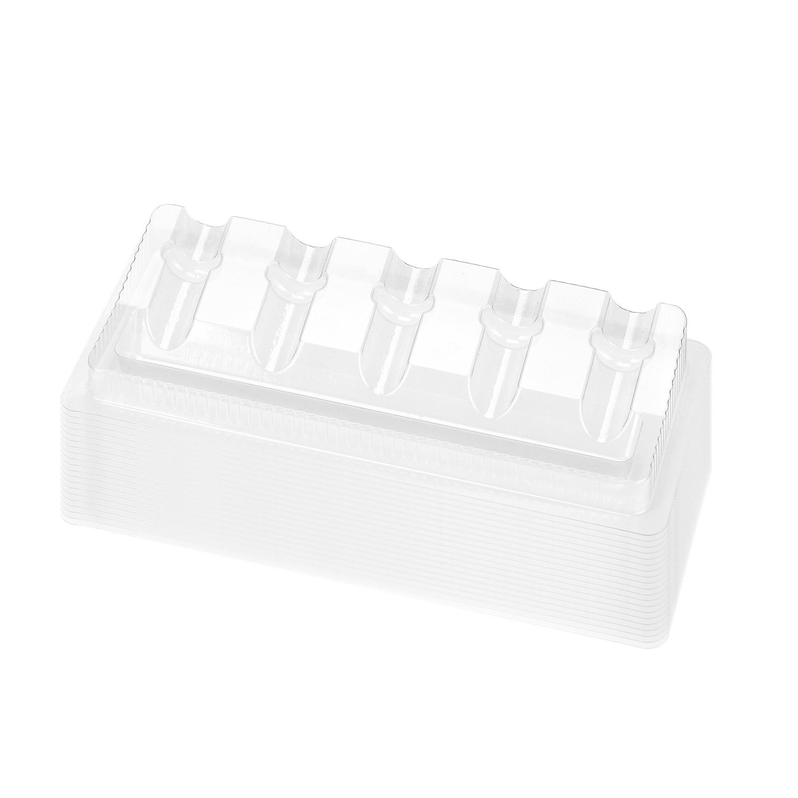 Tattoo-Patronen-Nadelablage mit Tintenhalter, Einweg-Tattoo-Patronen-Nadelhalter aus Kunststoff transparent