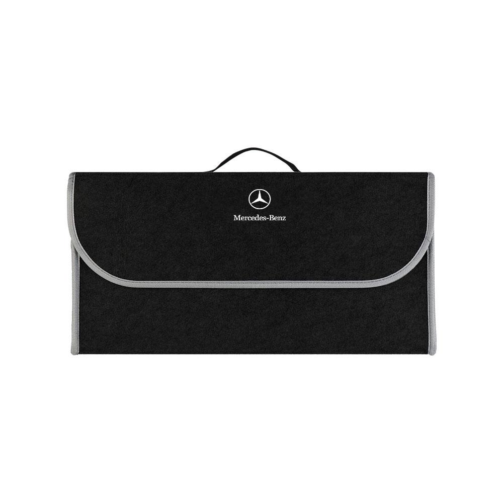 Auto Weiche Filz Aufbewahrungstasche Organizer Autos Faltbarer Kofferraum Autozubehör Für Mercedes Benz AMG GT A C E GLA GLC GLE CLA W203 W204 W205 black big benz