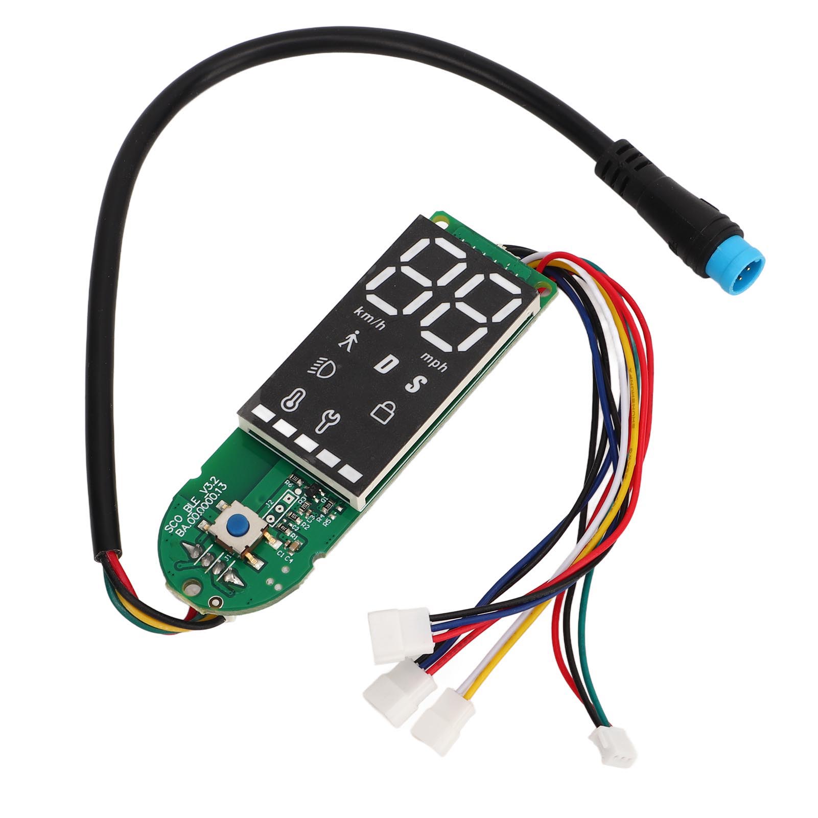 Elektrische Roller Platine PCB Wasserdichte Elektrische Roller Dashboard Ersatz 4 Draht Doppel