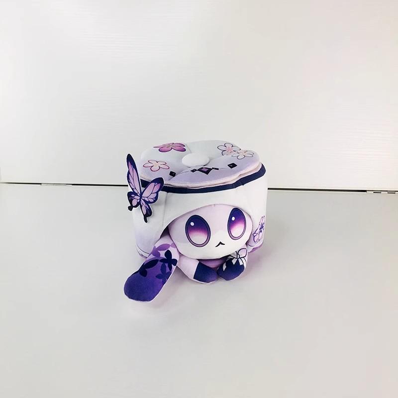 Honkai Star Rail Tribios Katze Puppe Plüschkissen Katze Spiel Aglaea Cosplay Cartoon Kissen Katzengeburtstagsgeschenk Weihnachtsdekoration 16cm
