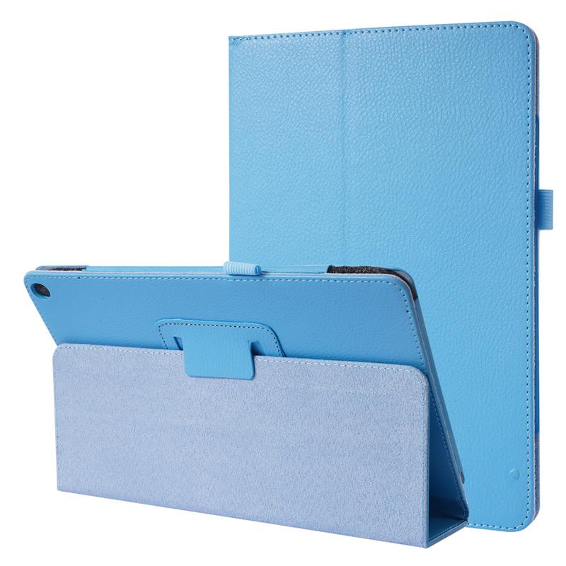 Für Fire HD 10 Hülle 2021 11. Generation 10,1 Zoll Tablet Coque Flip PU Stand Shell für Amazon Fire HD10 HD 10 Plus Cover 2021 Fire HD 10 Plus 2021 himmelblaue