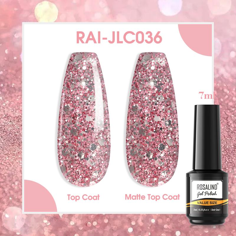 ROSALIND 7ML Gel Nagellack UV Gel Lak Farbe Vernis Nagellack Primer Regenbogen Serie Hybrid Nail Art Maniküre