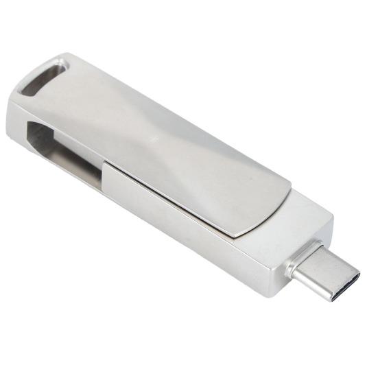 512 GB 2-in-1 OTG USB-Flash-Laufwerk USB 2 USB-C Thumb Drive Metall USB-Disk Flash-Stick