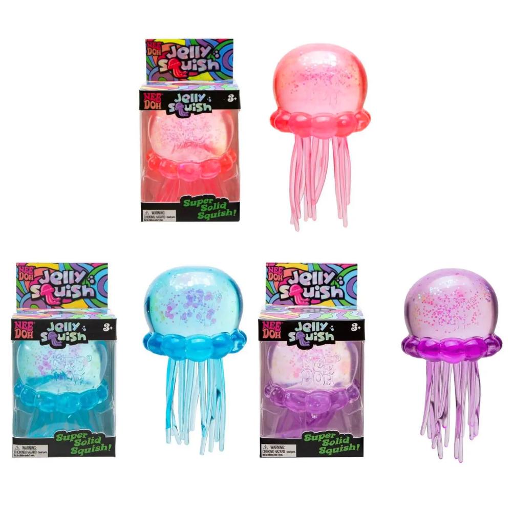 NEU Needoh Qualle Squishy Spielzeug Ungiftig Wasserspiel Verfügbar, Weiches Stressabbau Spielzeug Niedlich Heilend Knetbar Sensorisch Beruhigendes Spielzeug
