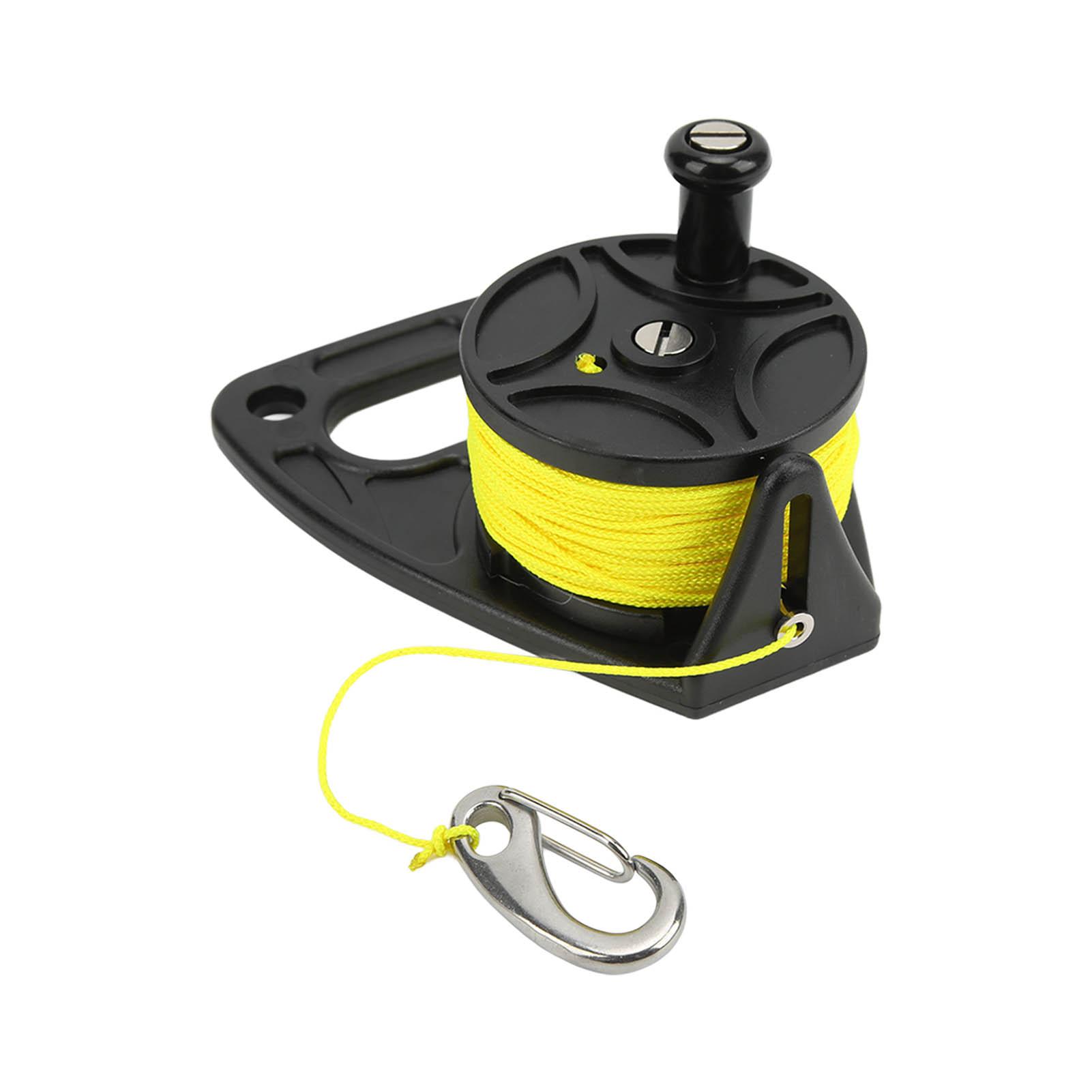 Tauchen Angelrolle Scuba Tauchrolle mit Daumenstopper Haken zum Schnorcheln Unterwasser Wasser