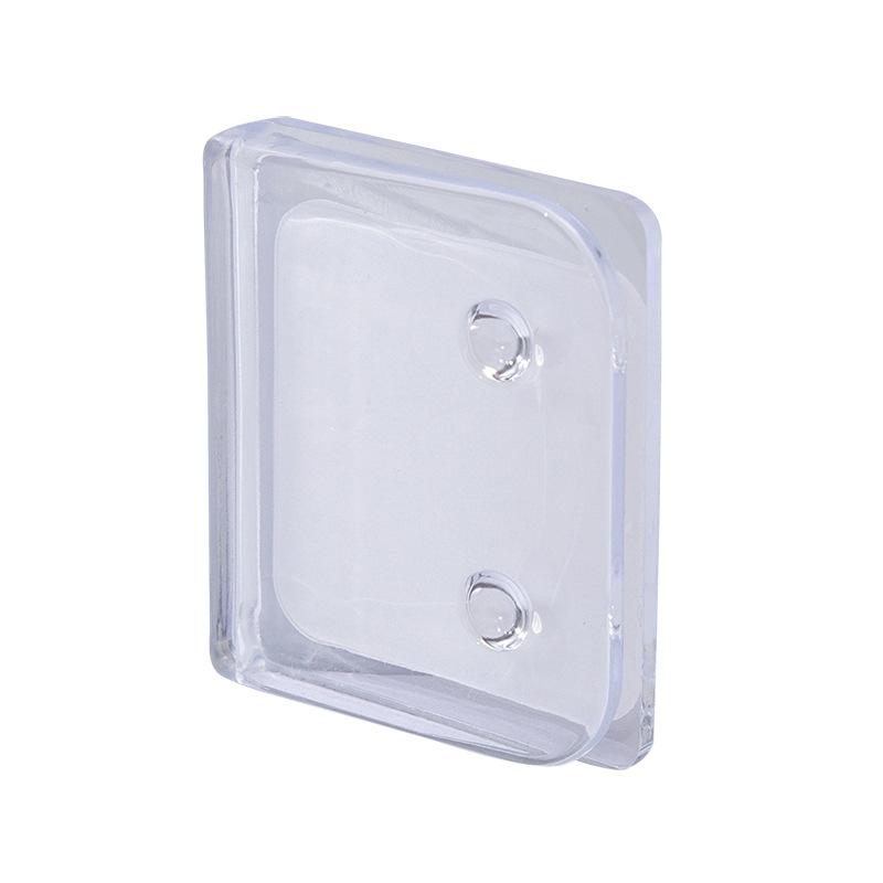 1/2 Stück Duschvorhang-Clips, winddicht, selbstklebend, Duschvorhang-Clips, Toilettenvorhangringe, Cliphalter, Badezimmer-Zubehör 1PCS