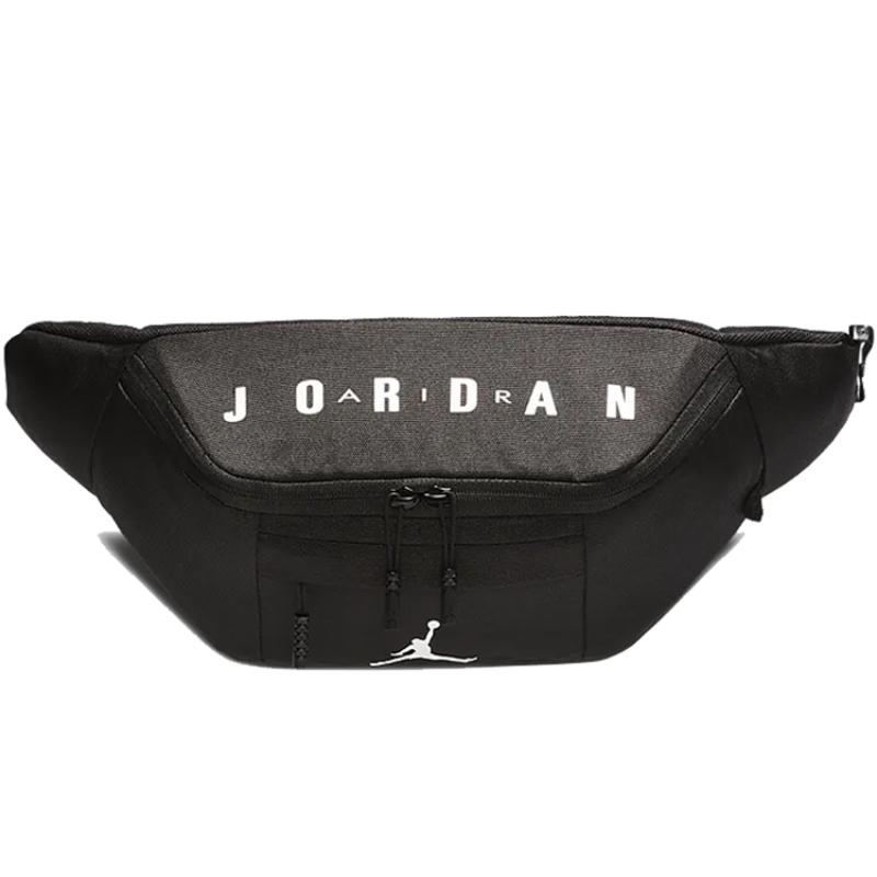 Jordan Polyester Ein Schulter Crossbody Bauchtasche Normal Unisex Schwarz Jordan 9A0092-023 schwarz