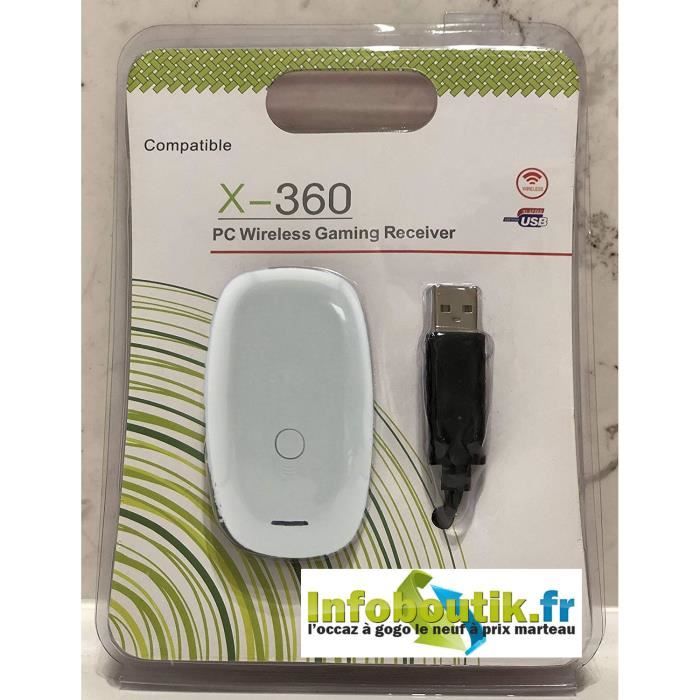 Kabelloser Empfänger - Xbox - XBOX 360 - Weiß - USB - Kompatibel mit Windows/Linux weiß