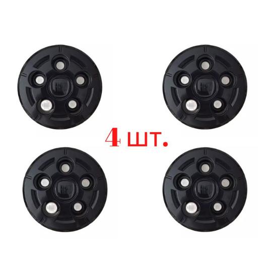 Radkappen für Ducato Jumper Boxer Mk3 Mk4 4 pcs schwarz
