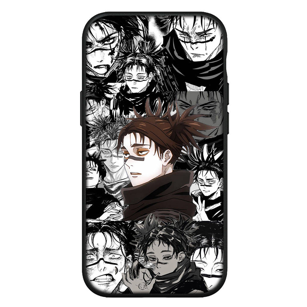 Hülle für iPhone 16 15 14 Xiaomi Redmi Note 13 12 11 Pro Max X 10 8 9 XR Samsung Galaxy S24 S23 9C OPPO Huawei Jujutsu Choso Kaisen Cartoon Handyhülle for Samsung Galaxy Note 10 Lite natur
