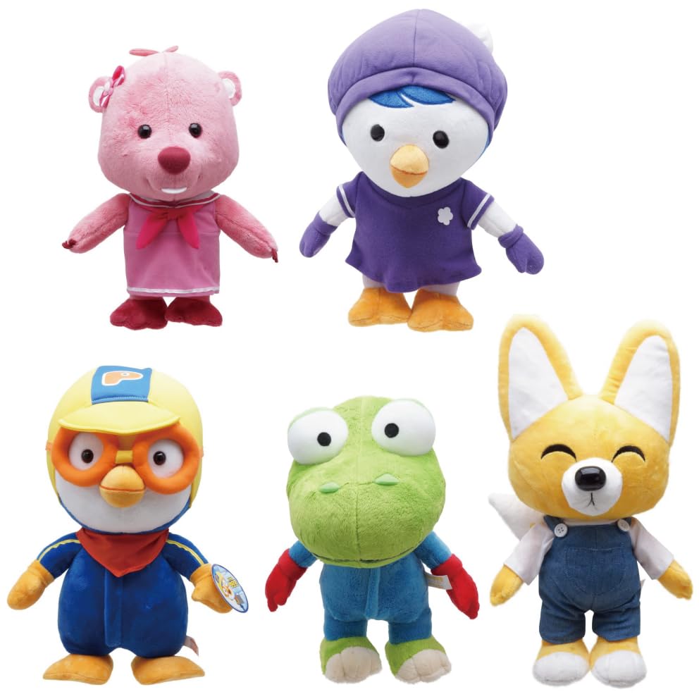 Pororo ausgestopftes Plüschtier koreanischer Nationalcharakter koreanische Charakterwaren Tier, Korea, Tier, Charakter, Animation, Kinderpräsident, (Pororo)