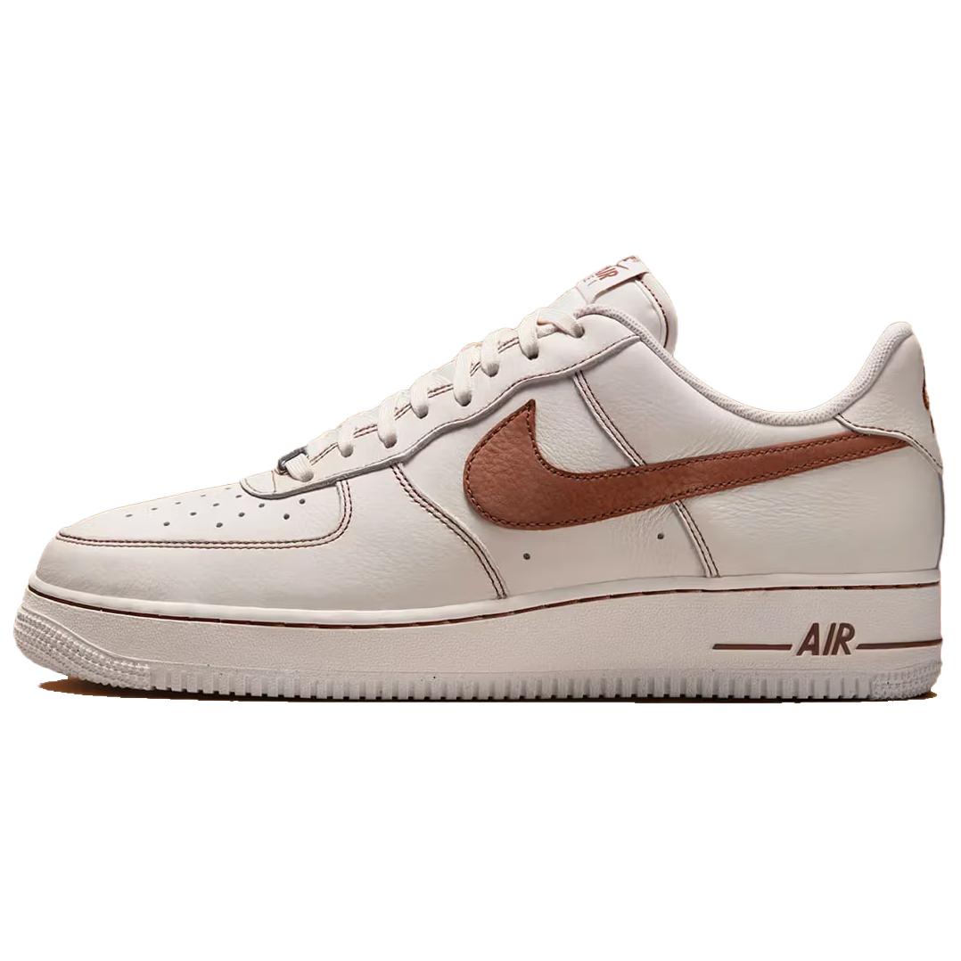 Nike Air Force 1 Rutschfest Abriebfest Low Top Skateboard Schuhe Unisex Beige Braun Sneaker HQ2037-101 42.5 white