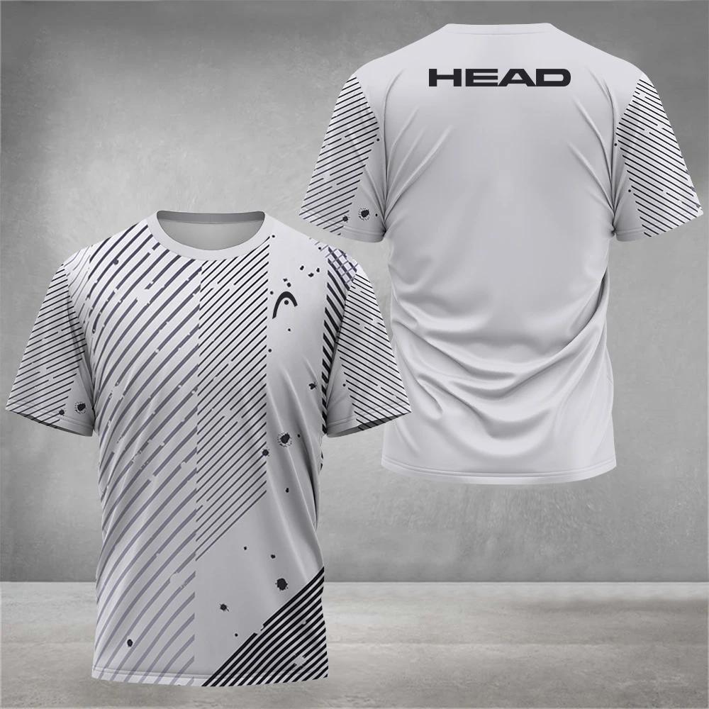 Sommer atmungsaktiv Herren T-Shirt Outdoor Badminton Tischtennis Trikot Rundhals Kurzarm Locker Oberteil Neue Bergsteigerbekleidung 6XL