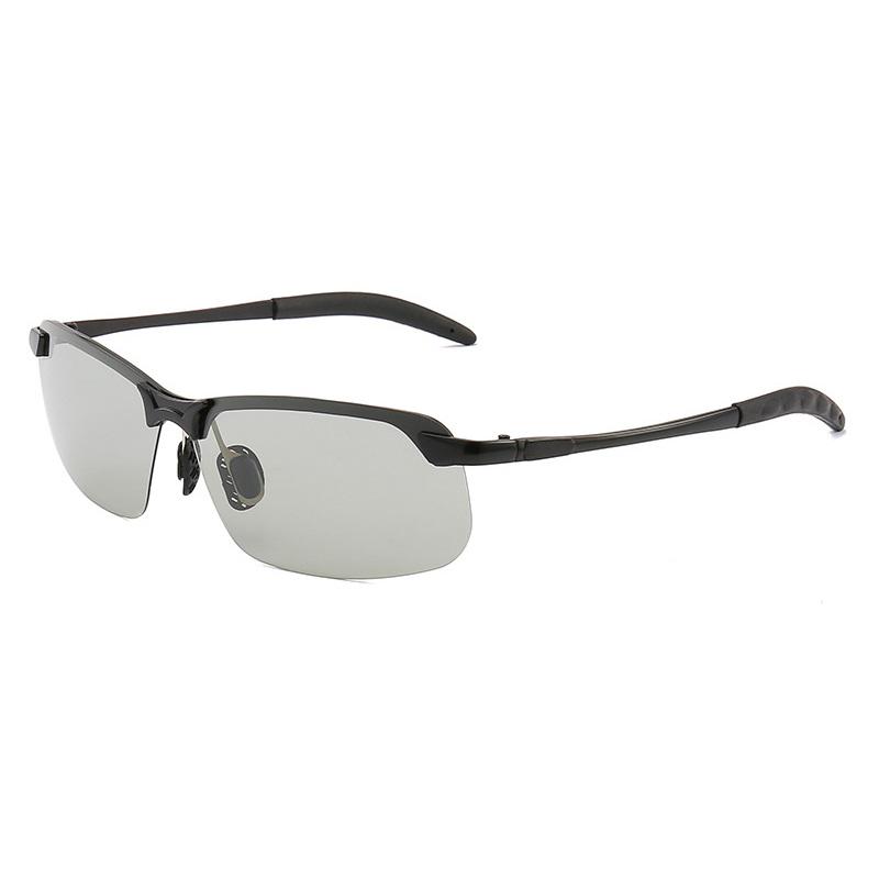 AORON Photochrome polarisierte Sonnenbrille, Autobrille, Pilotenbrille, Sonnenbrille für Herren