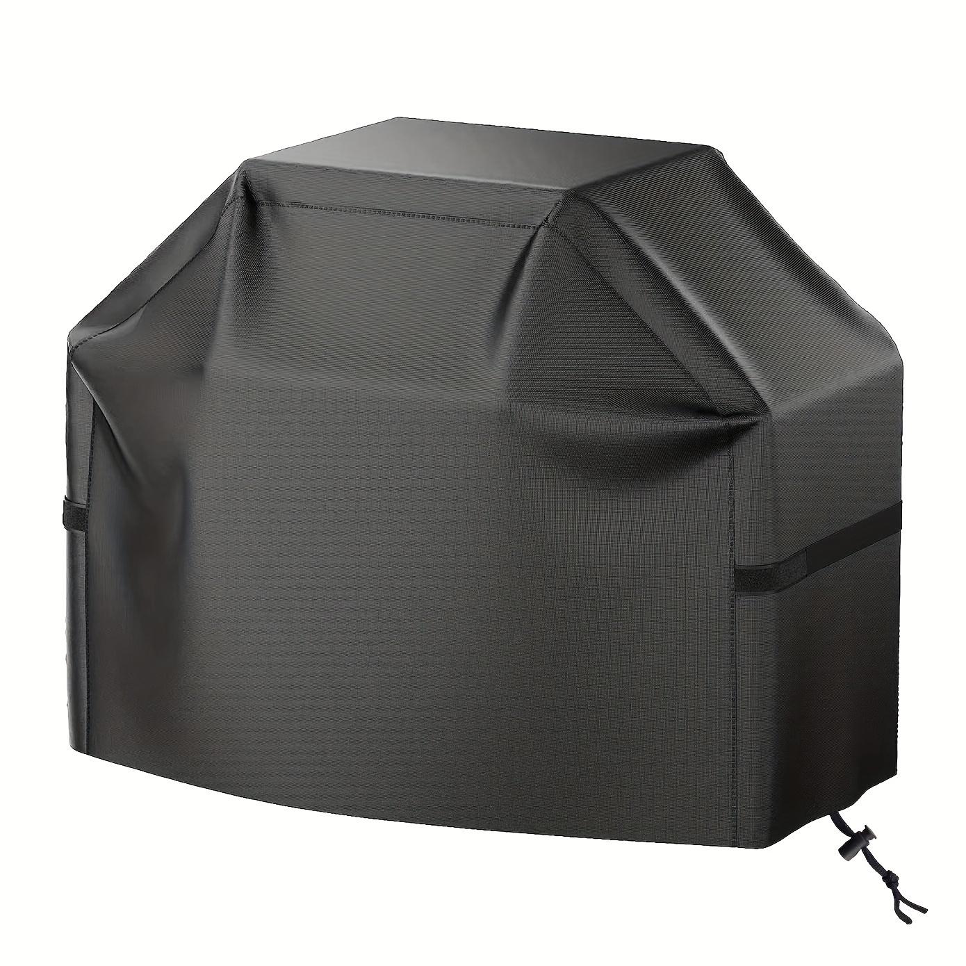 Oxford-Stoff-Grill-Abdeckung für den Außenbereich, wasserdichte Ofenabdeckung, Gartenschutzhülle, UV-beständig, strapazierfähige Carbon-Grill-Abdeckung 145*61*117cm