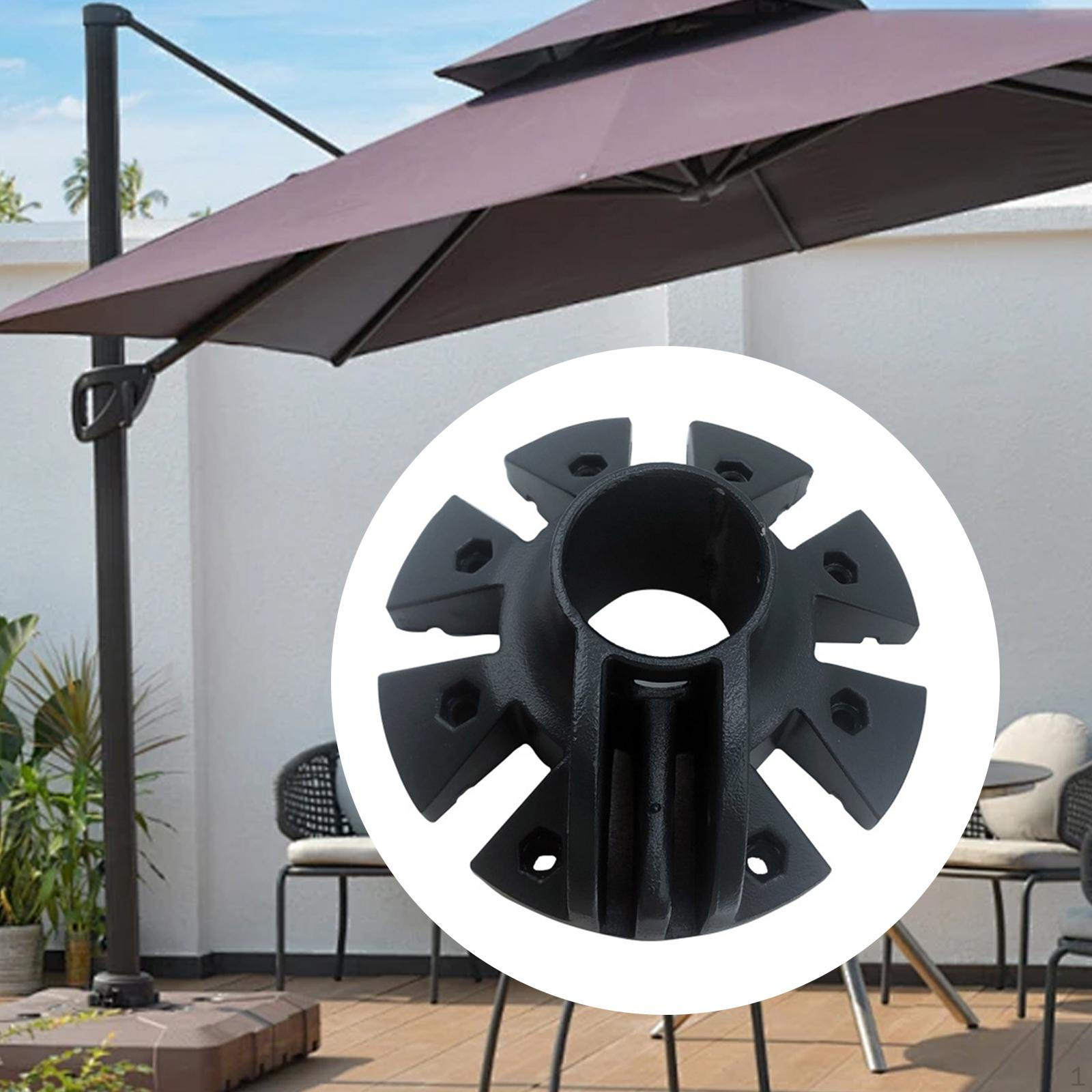 Terrassenschirm-Zubehör, Sonnenschirm-Zubehör für den Außenbereich, Teller
