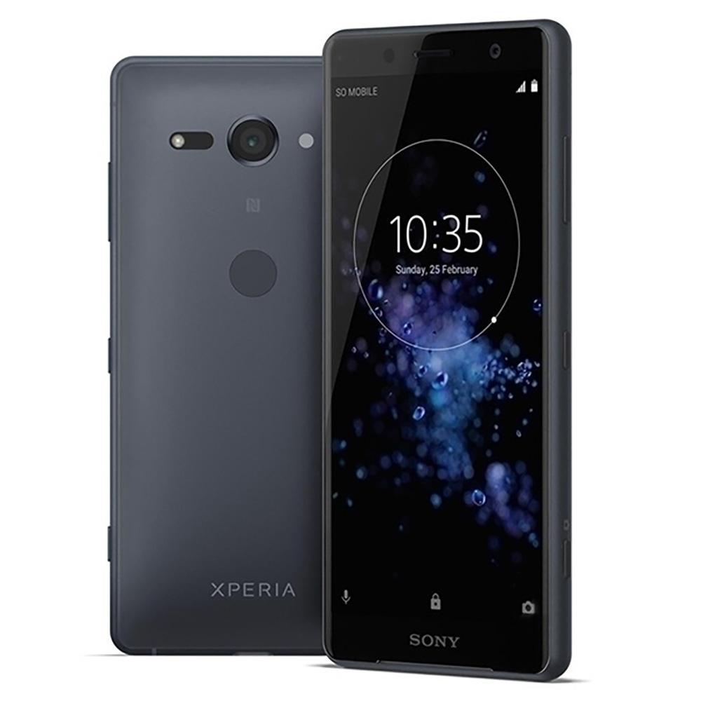 Generalüberholt Sony Xperia Original Sony Xperia XZ2 Compact H8314 H8324 SO-05K 5.0 4GB RAM 64GB ROM Mobiltelefon mit Single-SIM/Dual-SIM SO-05K No charger schwarz