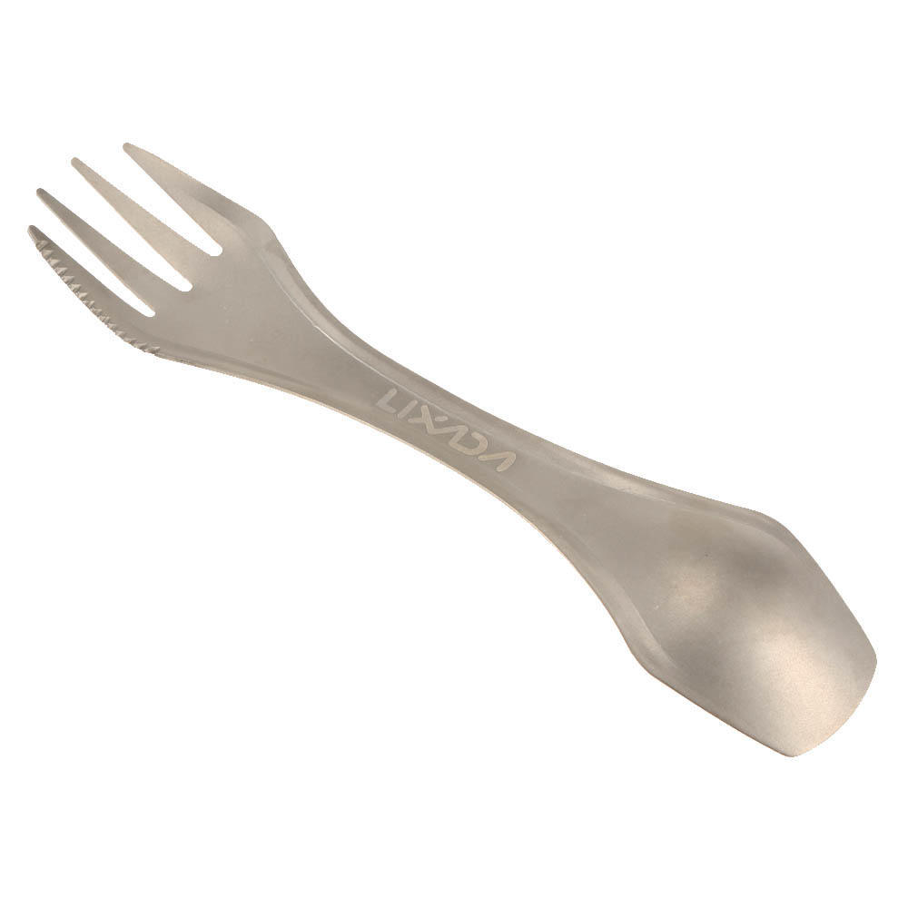 Lixada 100 % Titan Outdoor Camping Picknick Löffel Gabel Messer