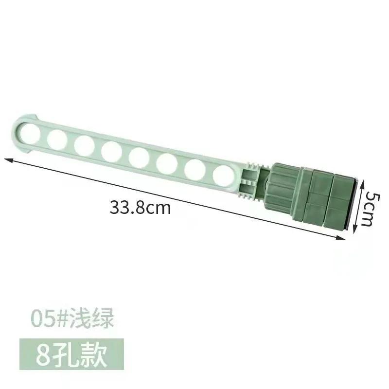 Fensterrahmen-Kleiderbügel, tragbarer Wäscheständer zum Aufhängen, für den Innenbereich, Fenster-Wäscheständer, zum Aufhängen von Kleidung grün