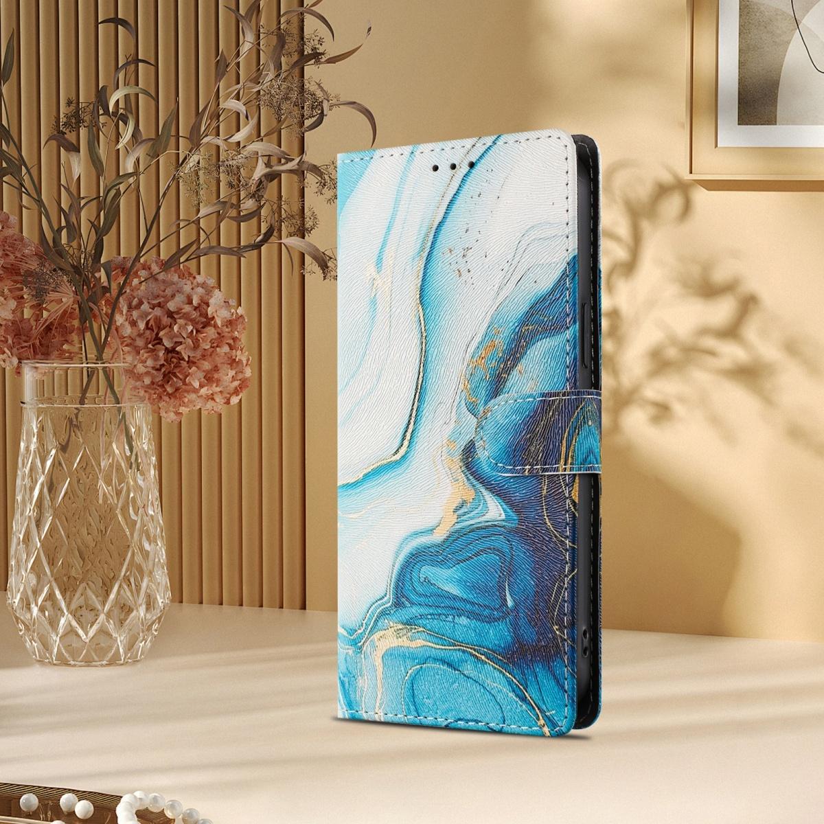 Leder Klapphülle für Samsung Galaxy S25 S24 S23 S22 S21 S20 Ultra FE Plus Edge Hülle Bemalte Schmetterlingsblume Geldbörse Handyhülle Galaxy S20