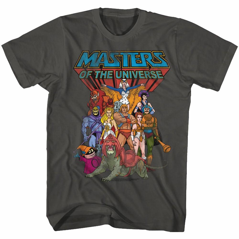 Masters Of The Universe 80er Zeichentrick He-Man Gut Böse Charaktere Herren T-Shirt Unisex T-Shirt M