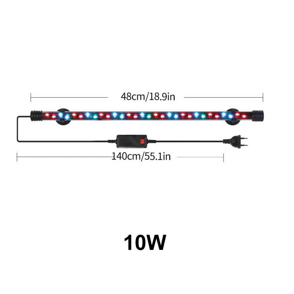 Aquarium Lichter Blau/Grün/Rot LED Landschaftsbau Aquarium Dekorative Lampe 10W