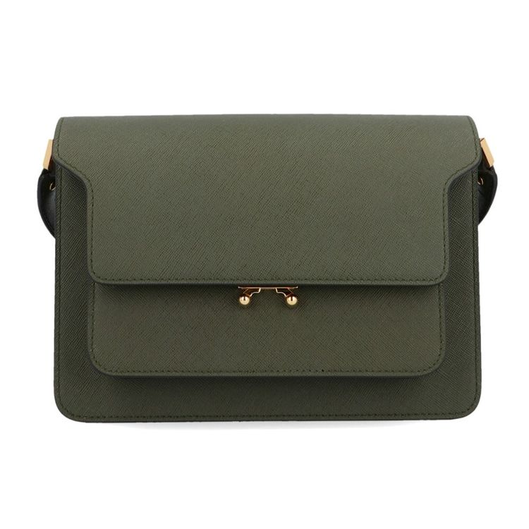 Marni Trunk Bag Medium Waldgrün Damen Taschen SBMPN09NO1-LV520-ZV55N Basic Set (Bag+Dust Bag)