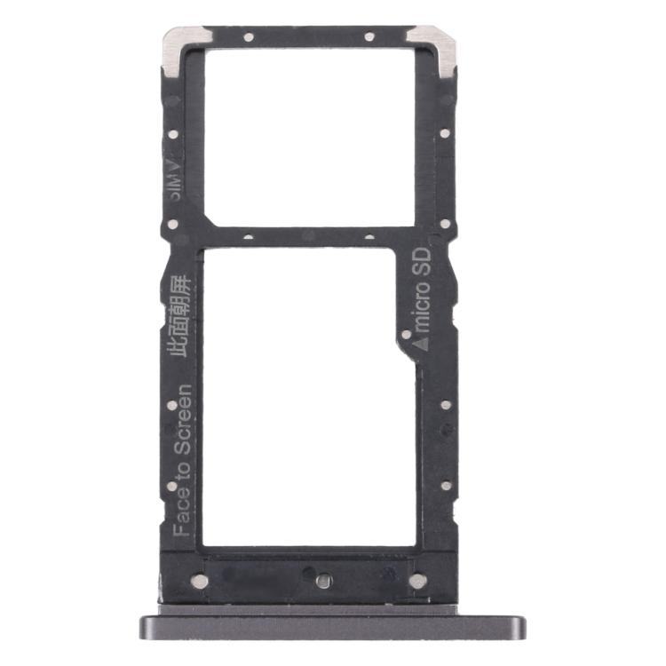 Für Lenovo Tab M10 Plus TB-X606F TB-X606X SIM Karte Tray + Micro SD Karte Tray (Schwarz) schwarz