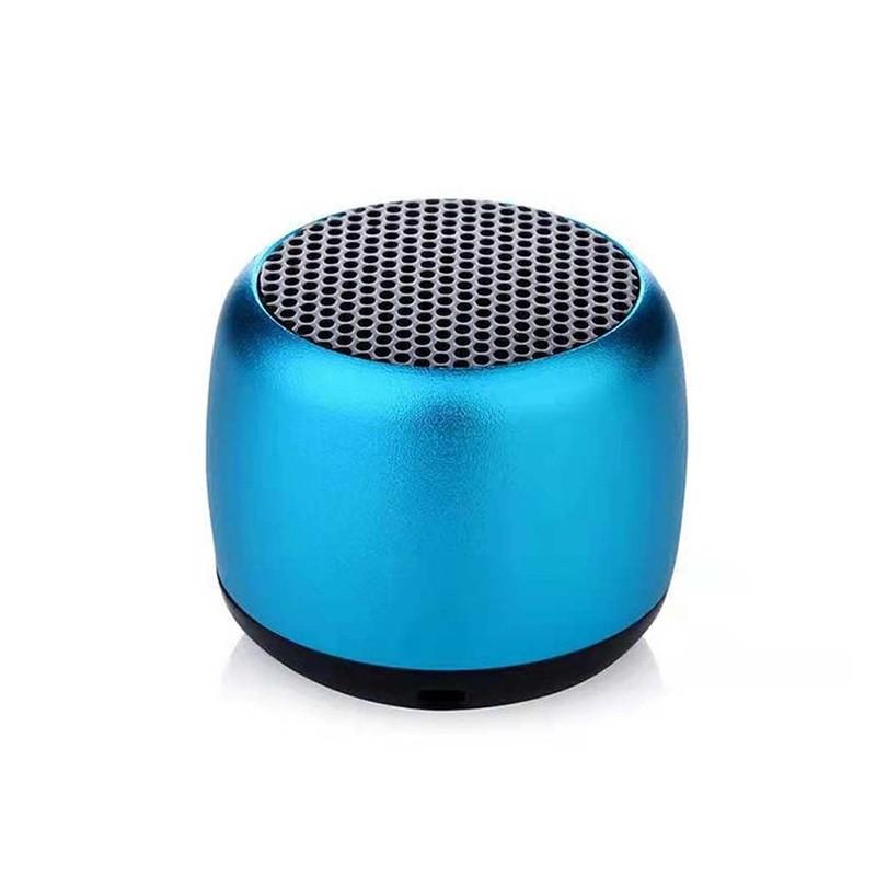 Tragbare Mini Wireless Bluetooth Lautsprecher Musik Subwoofer Super Bass Stereo Säule für Handy Computer Musik Player blau