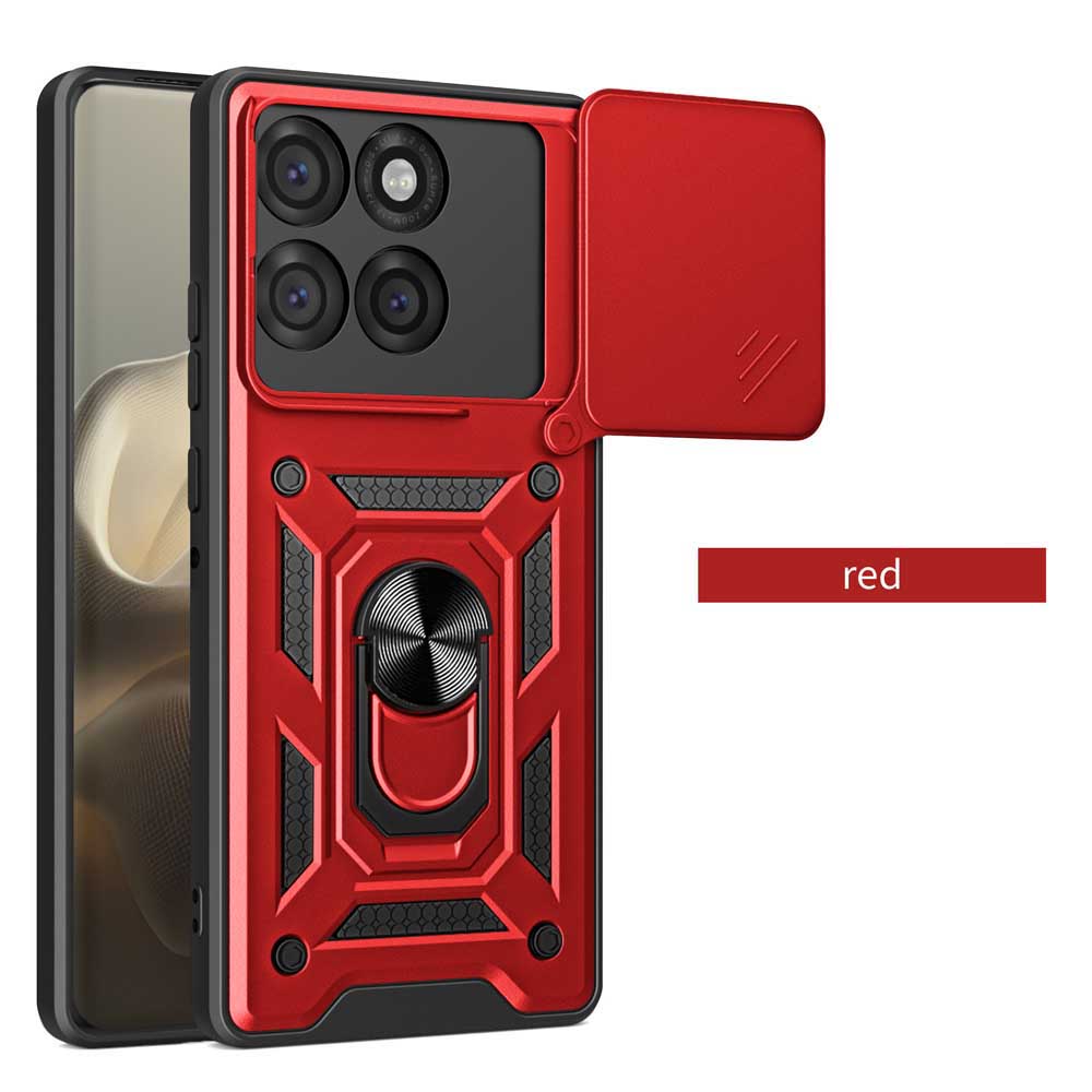 Stoßfeste Panzerhülle für Motorola Moto Edge 60 Pro 5G Autohalterung Handyhülle für Moto Edge 60 Fusion 60S Kameraobjektivschutz Motorola Edge 60 rot