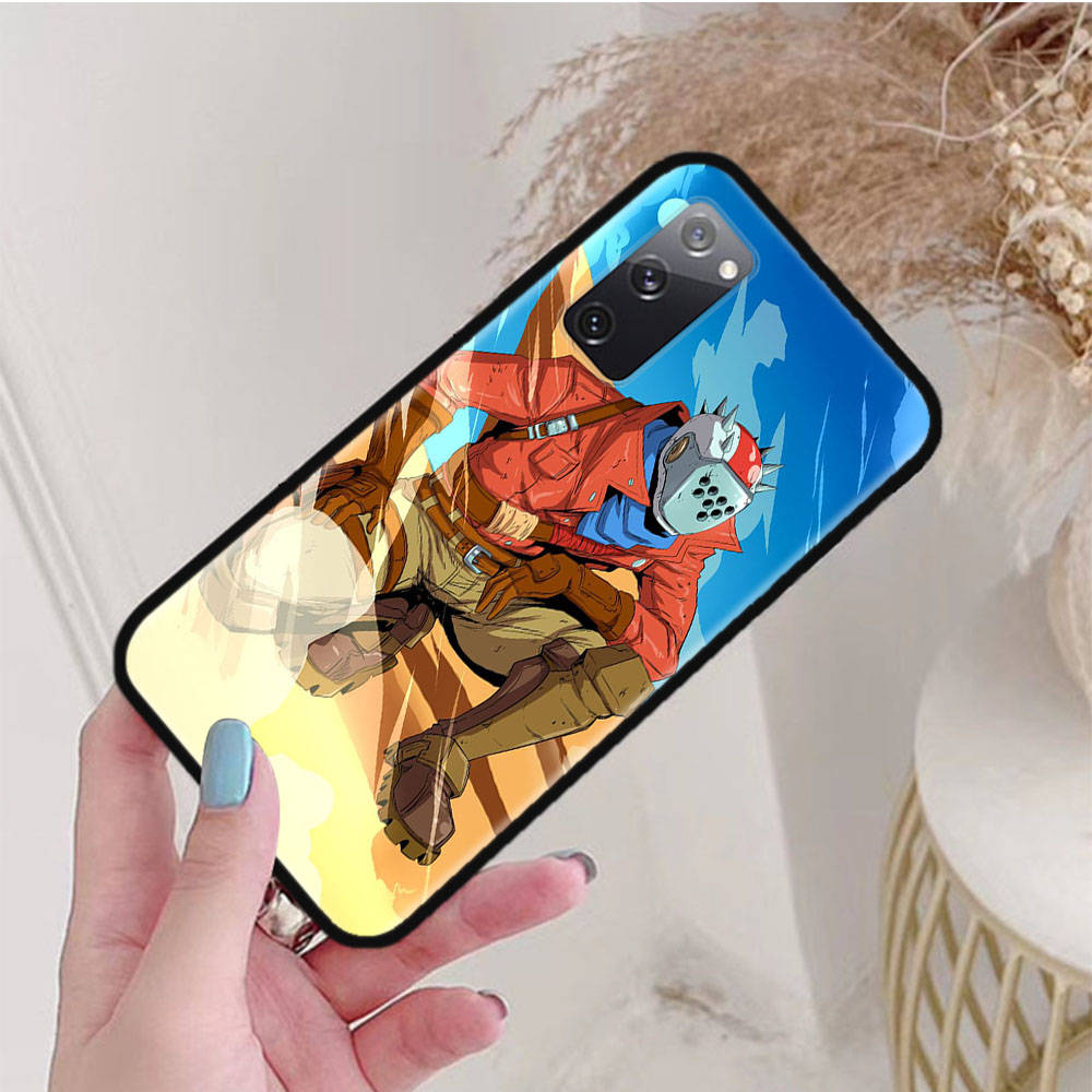 Schwarze Hülle für Samsung Note 20 Lite S24 Ultra S23 A03 A05 A06 A11 A71 A15 A16 A13 A24 A25 A33 A52 A53 A50 M55 M35 Plus F-93 Lustiges Fortnite Samsung A8 2018 grün